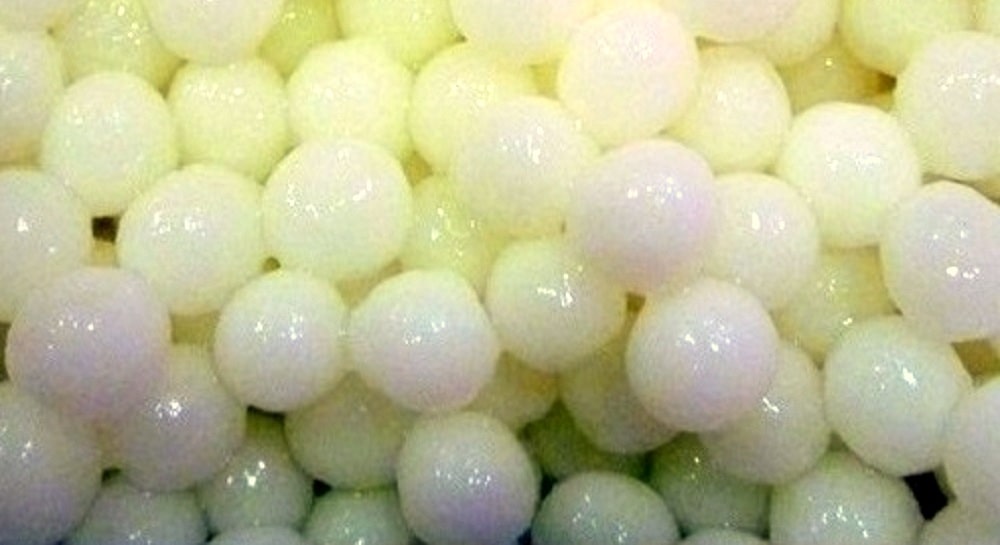 Mikrokugeln aus Biopolymer  mit immobilisierten Mikroorganismen - &copy; Inducap GmbH