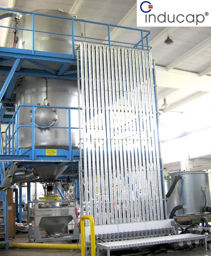 Produktionsanlage, Vertropfungsturm HiDrip&reg;-COOLING Verfahren, &copy; Inducap 2012