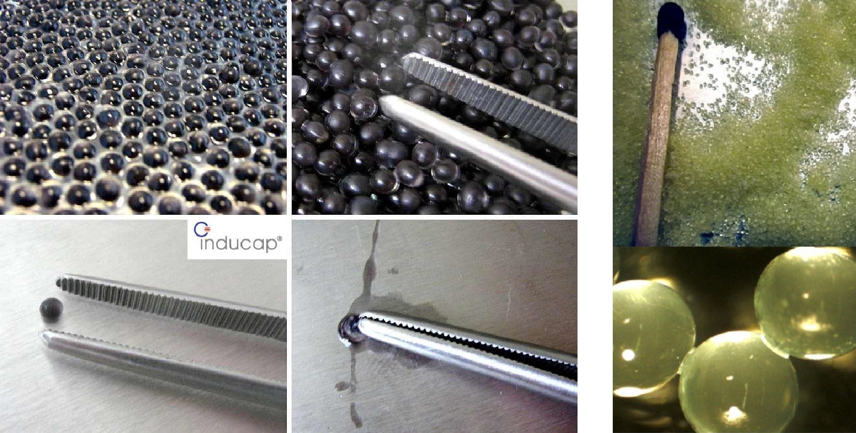 Core-Shell-Mikrokapseln mit brechbarer Au&szlig;enh&uuml;lle - &copy;Inducap GmbH